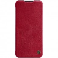 Flip Capa Nillkin Quin Leather Para Samsung Galaxy S20 Plus Red