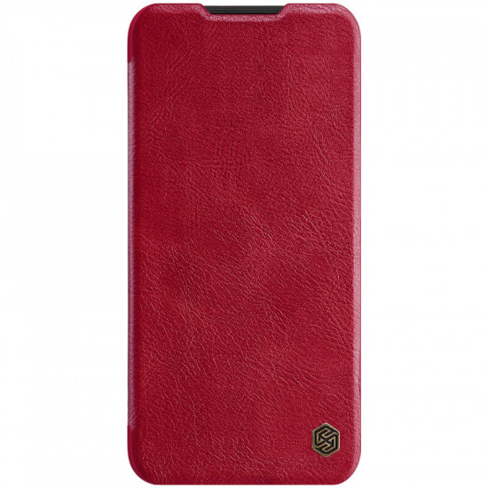 Flip Capa Nillkin Quin Leather Para Samsung Galaxy Note 10 Lite Red