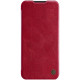 Flip Capa Nillkin Quin Leather Para Samsung Galaxy S20 Plus Red
