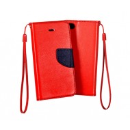 Capa Flip Cover Fancy Xiaomi Redmi Note 10 Pro / Note 10 Vermelho Telone Fancy