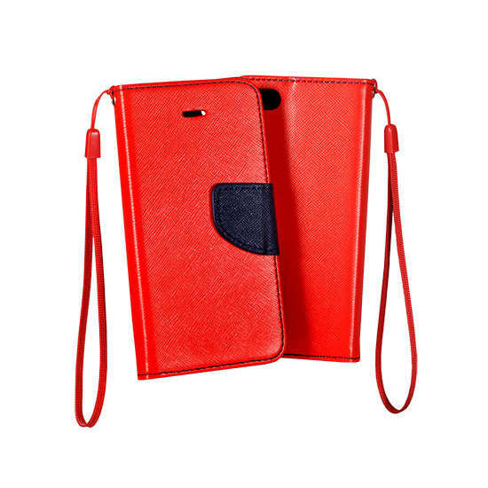 Flip Cover Telone Fancy Case Xiaomi Redmi Note 10 Red Navy