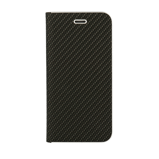 Flip Cover Vennus Book Carbon Case With Frame Para Samsung Galaxy A41 Black