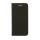 Flip Cover Vennus Book Carbon Case With Frame Para Samsung Galaxy A20/A30 Black