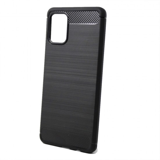 Capa Silicone Gel Carbon Lg Lg K50s Preto