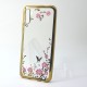 Capa Silicone Gel Com Desenho Flor Huawei P Smart Pro 2019 Dourado Capa Silicone Gel Com Desenho Flor Huawei P Smart Pro 2019 Dourado