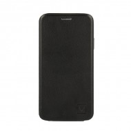 Capa Flip Cover Vennus Elegance Huawei P40 Preto Vertical