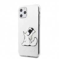 Capa Silicone Dura Karl Lagerfeld Choupette Iconic Samsung Galaxy S20 Transparente