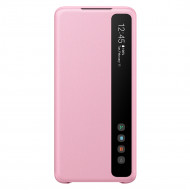 Flip Cover Smart Clear View Samsung Galaxy S20 Pink