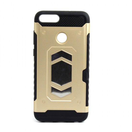 Capa Silicone Tpu Vennus Magnetic Armor Huawei P Smart Dourado