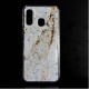 Capa Silicone Dura Com Padrão Marmore Samsung Galaxy A40 Azul Claro Capa Silicone Dura Com Padrão Marmore Samsung Galaxy A40 Azul Claro