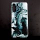 Capa Silicone Dura Com Padrão Marmore Samsung Galaxy A70s Verde Capa Silicone Dura Com Padrão Marmore Samsung Galaxy A70s Verde