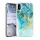 Capa Silicone Dura Com Padrão Mármore Samsung Galaxy A10s Azul Capa Silicone Dura Com Padrão Mármore Samsung Galaxy A10s Azul