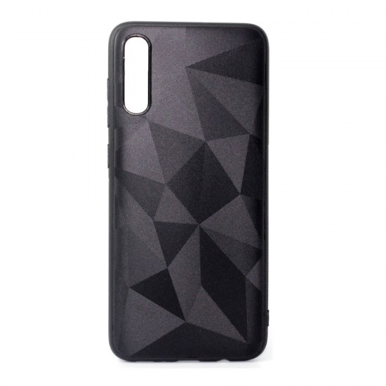 Capa Silicone Gel Com Padrão Diamante Samsung Galaxy A70 Preto Capa Silicone Gel Com Padrão Diamante Samsung Galaxy A70 Preto