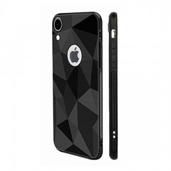Capa Silicone Gel Com Padrão Diamante Samsung Galaxy A10e Preto