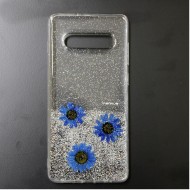 Capa Silicone Dura Com Desenho Flor Vennus Samsung Galaxy S10e Transparente Amelia