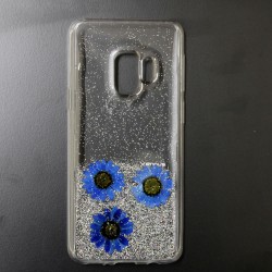 Samsung Galaxy S9 Vennus Real Flower Silicone Case Amelia