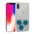 Capa Silicone Dura Com Desenho Flor Vennus Apple Iphone X/Xs Transparente Amelia