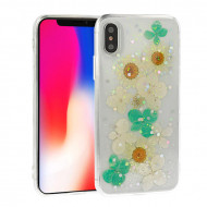 Apple Iphone Xs  Vennus Real Flower Silicone Case Camila
