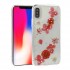 Capa Silicone Dura Com Desenho Flor Vennus Apple Iphone Xs Max Transparente Julia