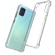 Capa Silicone Anti-Choque Samsung Galaxy A41 Transparente