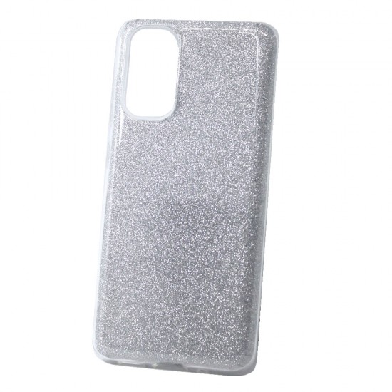 Capa Silicone Gel Brilhante Samsung Galaxy S20 Ultra/S11 Plus Prata