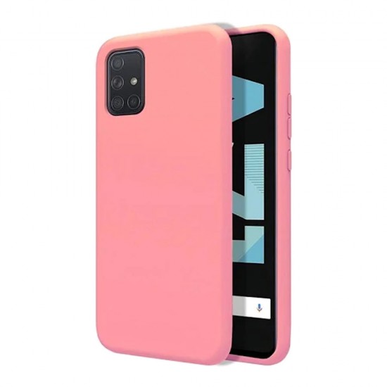 Capa Silicone Gel Samsung Galaxy A41 Rosa