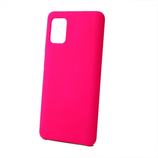 Capa Silicone Gel Samsung Galaxy A71 Rosa Premium