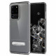 Capa Silicone Dura Kickstand Slim Armor Samsung Galaxy S20 Ultra / S11 Plus Transparente