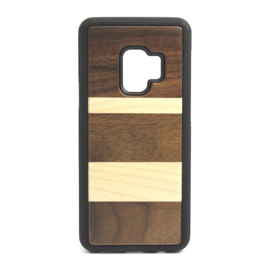 Capa Silicone Gel Wood Vennus Samsung Galaxy S9 Plus Wood Grace