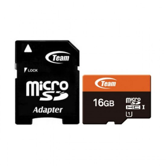 Memory Card Team Group 16gb Class 10 Micro Sd With Adapter
