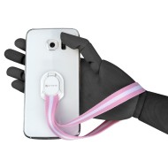 Finger Starap 4smarts Loop-Guard Para Smartphones White/Pink