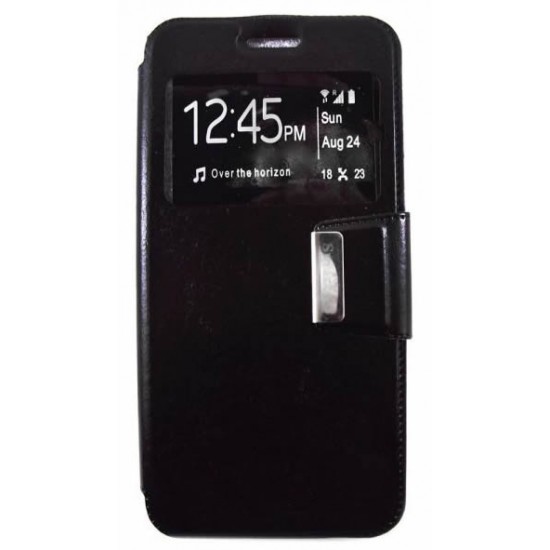 Capa Flip Cover Com Janela Samsung Galaxy S9 G960 Preto