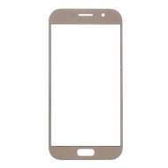 Vidro Para Touch Samsung Galaxy A3 2017 A320 Dourado