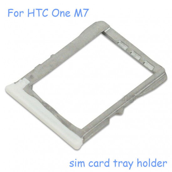 Sim Tray Htc One M7 , 801e 801n White