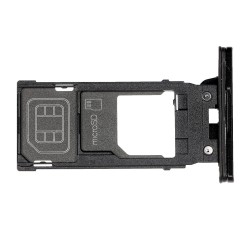 Sim Tray Sony Xperia Xz2 (Singel Sim) Negro
