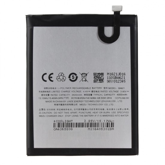 Bateria Ba621 Meizu M5 Note 4000mah Bulk