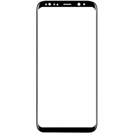 Pelicula de Vidro Para Samsung Galaxy S8 G950f Preto Pelicula de Vidro Para Samsung Galaxy S8 G950f Preto