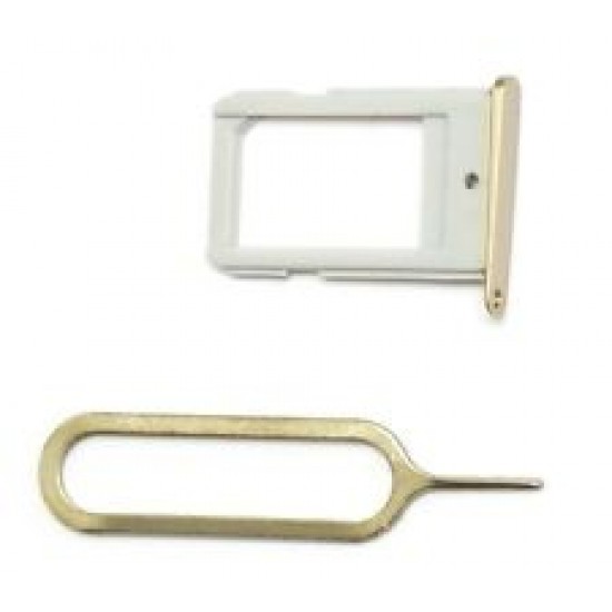 Sim Tray Samsung Galaxy S6 Edge G925 Gold