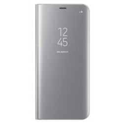 Capa Flip Cover Clear View Samsung Galaxy S8 Plus Prata