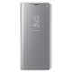 Capa Flip Cover Clear View Samsung Galaxy S8 Plus Prata