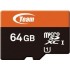 Cartão De Mémoria Team Group 64gb Class 10 Micro Sd Com Adaptador