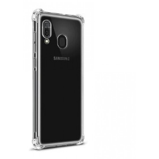 Capa Silicone Anti-Choque Samsung Galaxy A90/A80 Transparente