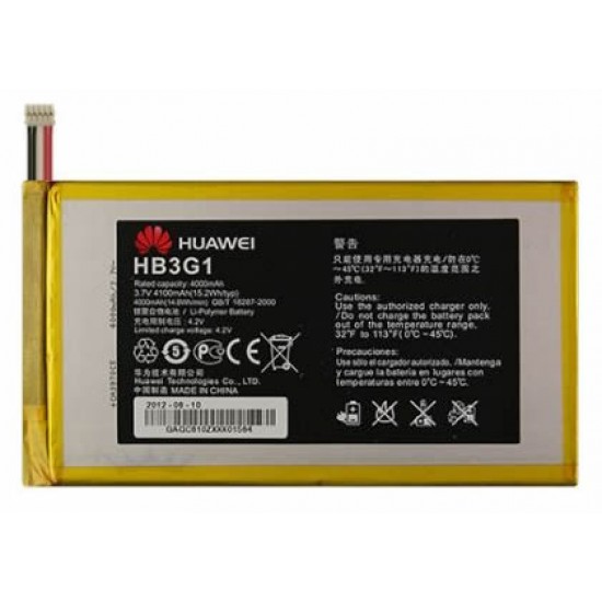 Bateria Huawei Mediapad S7-301u/301w/302/303/Hb3g1 4100mah 3.7v