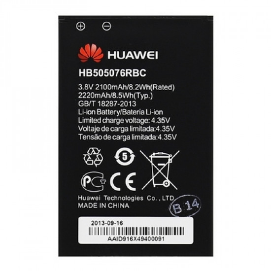 Huawei Ascend G700/G710/A199/G716/G606/G610S/Y3-2/HB505076RBC 2150mAh 3.8V 8.2Wh Battery