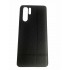 Capa Silicone Gel Com Padrão Couro Huawei P30 Pro Preto
