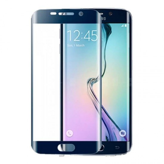 Pelicula De Vidro Curvado Full Glue Samsung Galaxy S6 Edge G925 Preto