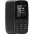 Telemovel Nokia 105 Ta-1174 Double Sim Black