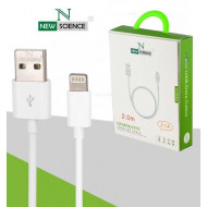 Cable New Science For Iphone 5 / 6 2.1a 2m