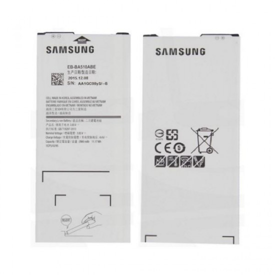 Samsung Galaxy A5 2016/A510/EB-BA510ABE 2900mAh 3.85V 11.17Wh Battery