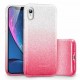 Capa Silicone Gel Brilhante Apple Xr Rosa